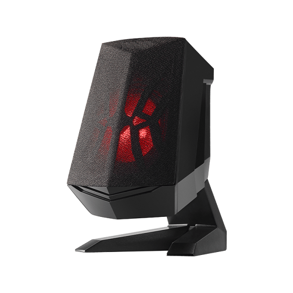 Gaming Speakers - with Stereo Sound, Long 6ft Cord, Lights